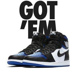 Air Jordan 1 royal toes size 9